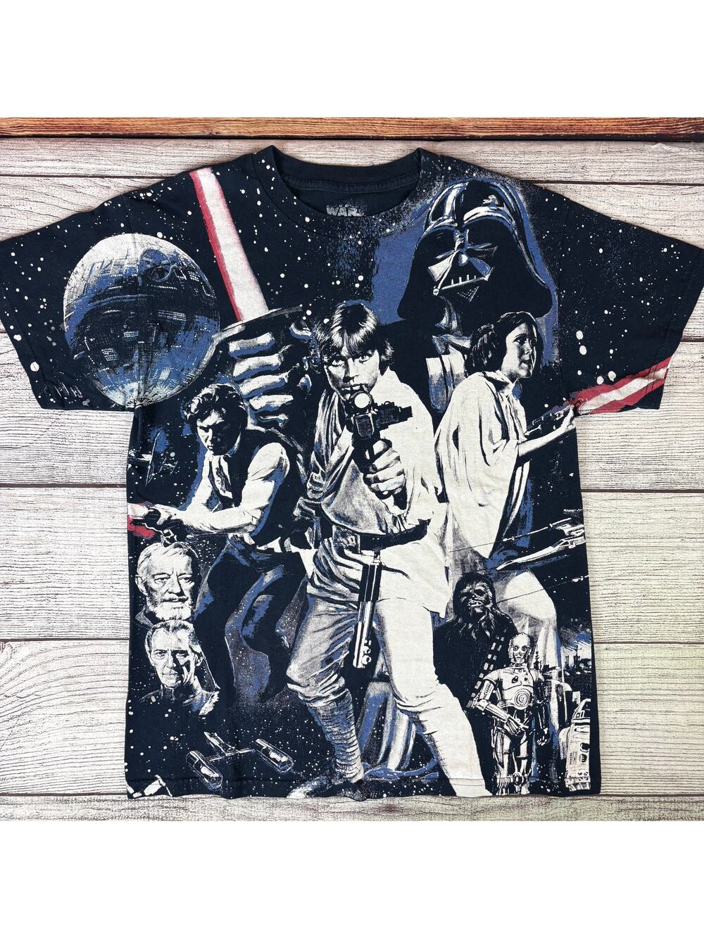 Star Wars Big Print In A Galaxy Far Away Promo T-shirt